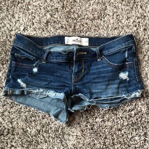 Hollister jean shorts